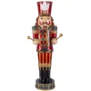 Christmas Accessories-National Tree Company 58" Animated Nutcracker With Multicolor Lights And Music