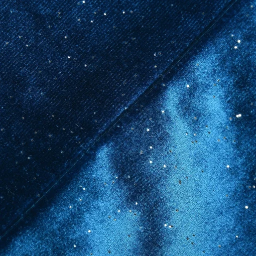 Christmas Tree Skirt-National Tree Company 48" Arctic Lights Collection Navy And Silver Tree Skirt