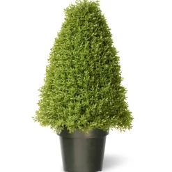 National Tree Company Topiaries / Shurbs^30" Artificial Boxwood Tree In Growers Pot