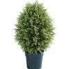 National Tree Company Potted Plants^26" Artificial Cypress Tree In Growers Pot