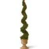 Topiaries / Shurbs-National Tree Company 60" Artificial Juniper Spiral