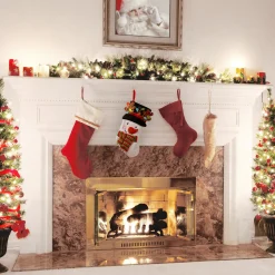 Christmas Stockings-National Tree Company 20" Be Merry Collection Novelty Snowman Stocking