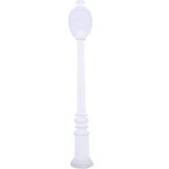 Outdoor Lights-National Tree Company 98" Dynamic Illuminations Lamppost With Multi-Function Led Lights