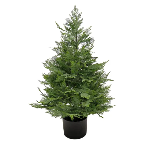 National Tree Company Potted Plants^3 Ft. Artificial Cypress Tree In Nursery Pot