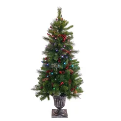 Twinkly-National Tree Company 4 Ft. Crestwood® Spruce Entrance Tree With Twinkly Led Lights