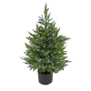 National Tree Company Topiaries / Shurbs^3 Ft. Cypress Tree With Multi-Function Led Lights