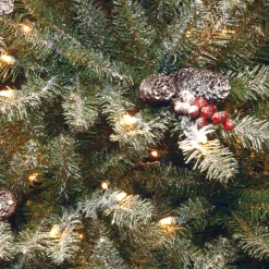 7Ft - 9Ft-National Tree Company 7.5 Ft. Dunhill(R) Fir Slim Tree With Clear Lights
