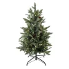 Clear-National Tree Company 3 Ft. Evergreen Pathway Tree With Clear Lights