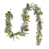 7' To 10' Garland-National Tree Company 9 Ft. Hgtv Home Collection Swiss Chic Garland