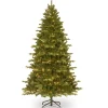 7Ft - 9Ft-National Tree Company 7.5 Ft. Northern Spruce Memory-Shape® Tree With Powerconnect(Tm) System, Dual Color® Led Lights And Music Match®
