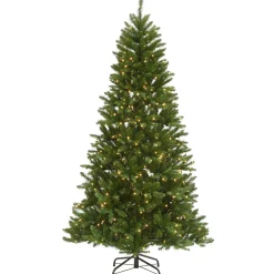 Full-National Tree Company 9 Ft. Peyton Spruce Tree With Clear Lights