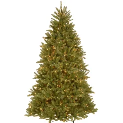 Full-National Tree Company 7.5 Ft Powerconnec(Tm) Dunhill Fir Tree With Clear Lights