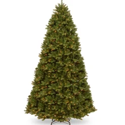 7Ft - 9Ft-National Tree Company 9 Ft. Powerconnect(Tm) Newberry Spruce With Dual Color® Led Lights