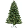7Ft - 9Ft-National Tree Company 7 Ft Pre-Lit Montreal Pine Tree With Led Lights