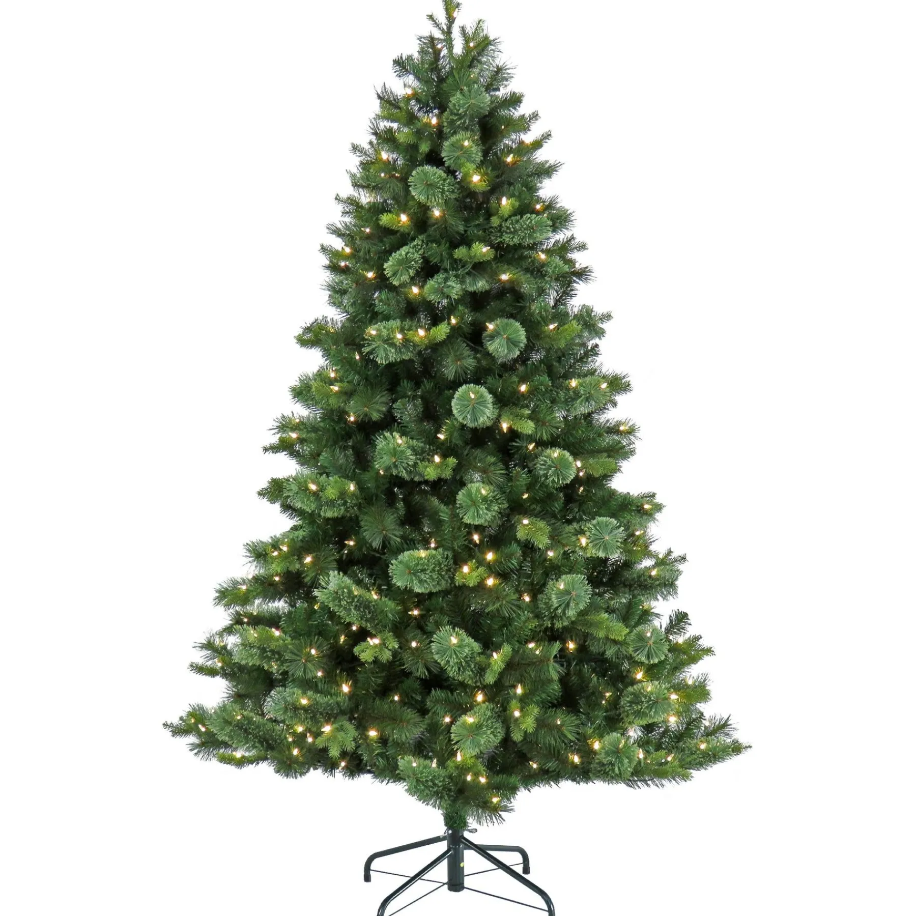 7Ft - 9Ft-National Tree Company 7 Ft Pre-Lit Montreal Pine Tree With Led Lights
