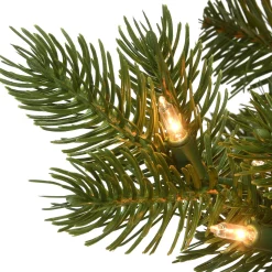 Full-National Tree Company 7.5 Ft Victoria Spruce Tree With Clear Lights