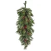 Christmas Greenery-National Tree Company 36" Glistening Pine Teardrop With Led Lights