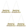 Christmas Ornament-National Tree Company 9" Hgtv Home Collection Merry Christmas Metal Ornament Set