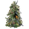 Christmas Greenery-National Tree Company 26" Hgtv Home Collection Swiss Chic Topiary Tree