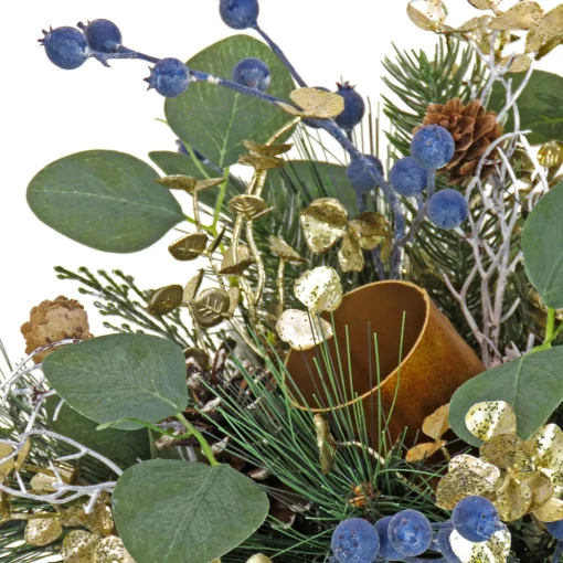 Christmas Greenery-National Tree Company 17" Hgtv Home Collection Swiss Chic Arrangement