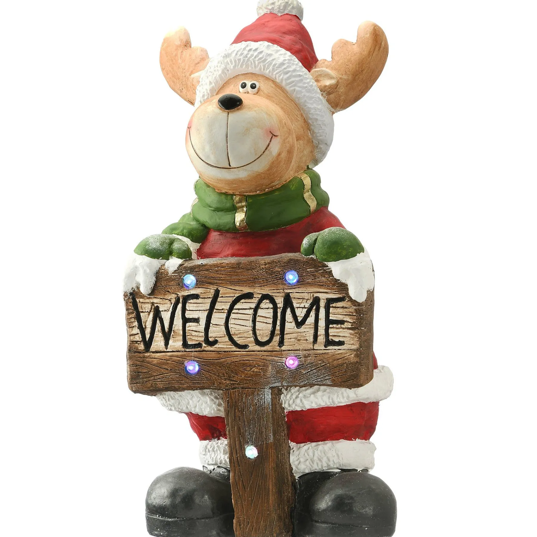 Christmas Accessories-National Tree Company 29" Lighted Reindeer Decor Piece