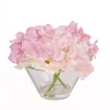 National Tree Company Potted Flower Plants^8" Mixed Mauve Hydrangea Bouquet In Glass Vase