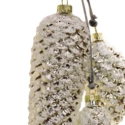 Christmas Ornament-National Tree Company 2 Piece Hgtv Home Collection Pinecone Cluster Ornaments
