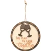 Christmas Ornament-National Tree Company 2021 "The Year We Came Together" Wood Christmas Ornament With Hanging Loop, 3 In
