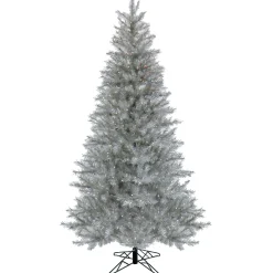 10Ft And Taller-National Tree Company Artificial Crystal Pine Hinged Christmas Tree, Pre-Lit With Dual Colored Led Lights, Plug In, 10 Ft