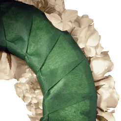 Valentine'S Day Wreath-National Tree Company Artificial Floral Wreath, White, Decorated With Roses And Hydrangea Blooms, Valentine'S Day Collection, 18 Inches