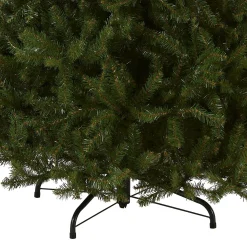 Full-National Tree Company Artificial Full Christmas Tree, Green, Dunhill Fir, Includes Stand, 9 Feet