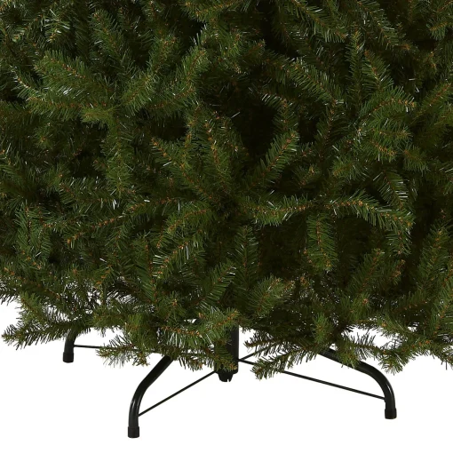 Full-National Tree Company Artificial Full Christmas Tree, Green, Dunhill Fir, Includes Stand, 9 Feet