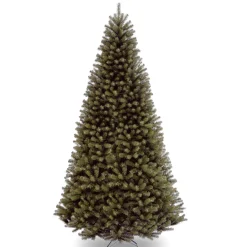 Unlit-National Tree Company Artificial Giant Christmas Tree, Green, North Valley Spruce, Includes Stand, 10 Feet