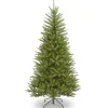 5Ft - 6Ft-National Tree Company Artificial Slim Christmas Tree, Green, Dunhill Fir, Includes Stand, 6.5 Feet