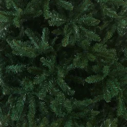 Slim-National Tree Company Artificial Slim Christmas Tree, Green, Kingswood Fir, Includes Stand, 12 Feet