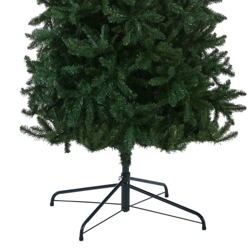 Slim-National Tree Company Artificial Slim Christmas Tree, Green, Kingswood Fir, Includes Stand, 12 Feet