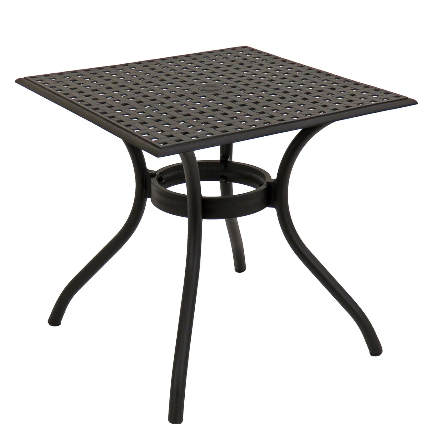 Outdoor Table-National Tree Company Bourton Collection Cast Aluminum All-Weather Dining Table