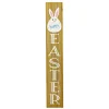 Easter Outdoor-National Tree Company Easter Bunny Sign Porch Decoration, Wood Construction, Easter Collection, 43 Inches