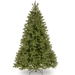 Full-National Tree Company Feel Real' Artificial Full Downswept Christmas Tree, Green, Douglas Fir, Includes Stand, 7.5 Feet