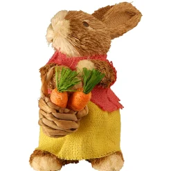 Easter Table Decor-National Tree Company Female Brown Bunny Table Decoration, Easter Collection, 10 Inches