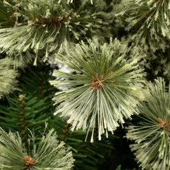 Full-National Tree Company First Traditions Arcadia Pine Cashmere Christmas Tree With Hinged Branches, 6 Ft