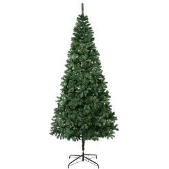 7Ft - 9Ft-National Tree Company First Traditions Artificial Linden Spruce Wrapped Christmas Tree, Fire Resistant And Hypoallergenic, 9 Ft