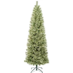 7Ft - 9Ft-National Tree Company First Traditions Collection, 7.5Ft Artificial Arcadia Pine Cashmere Slim Christmas Hinged Tree