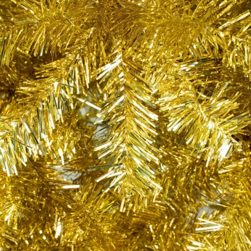 Full-National Tree Company First Traditions Color Pop Christmas Tree, Gold, 6Ft