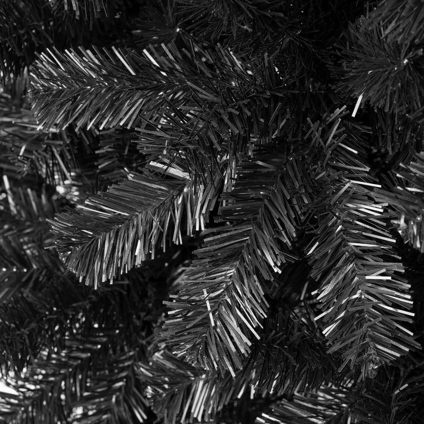 Full-National Tree Company First Traditions Color Pop Christmas Tree, Black 7.5 Ft