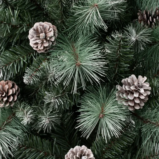 7Ft - 9Ft-National Tree Company First Traditions Perry Hard Needle Christmas Tree, 7.5 Ft