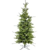 Warm White Led-National Tree Company 10Ft Pre-Lit Artificial Feel Real Lark Pine Medium Hinged Tree, 5320 Warm White Led Rice Lights- Ul