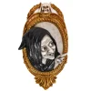 Halloween Indoor Decoration-National Tree Company Halloween Hanging Wall Decoration, Black, Witch In Mirror, 2 Feet