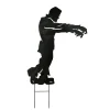 Halloween Outdoor Decoration-National Tree Company Halloween Lawn Decoration, Black, Frankenstein, Includes Garden Stakes, 4 Feet