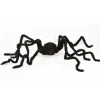 Halloween Animated Decoration-National Tree Company Halloween Pre Lit Animated Crawling Spider, Black, Sound Activated, Led Lights, Battery Operated, 63 Inches